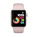 NUKELOLO Sport Band Compatible with Apple Watch 38MM 40MM,Soft Silicone Replacement Strap Compatible for Apple Watch Series 4/3/2/1 [S/M Size in Pink Sand Color]