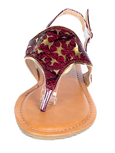 Victoria K Women Summer Beach Sandals Open Toes Flats Thongs