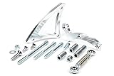 March Performance 40010 Clear Powdercoat Aluminum