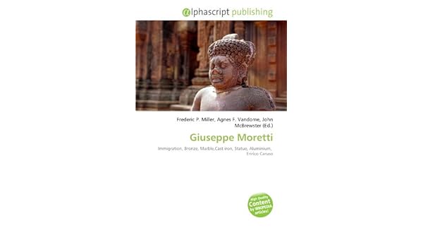 Giuseppe Moretti Immigration Bronze Marblecast Iron - 