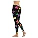 InterestPrint Custom colorful PAW Dog Stretchy Capri Leggings Skinny Pants For Yoga Running Pilates Gym(2XS-5XL)