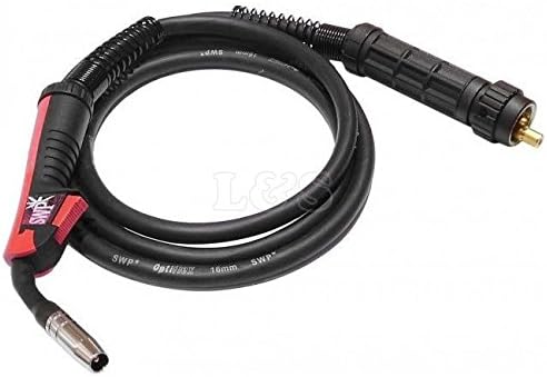 MIG Welding Torch Kit - Wire 06-1.2mm Rated 200A Length 3m