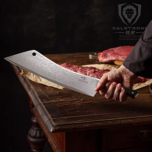 Dalstrong Hybrid Cleaver & Chef Knife 12 inch ExtraLong Blade