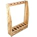 Rush Creek Creations Rustic 6 Gun Storage Rack with Accessory Compartment - Easy Assembly - Handcrafted primary