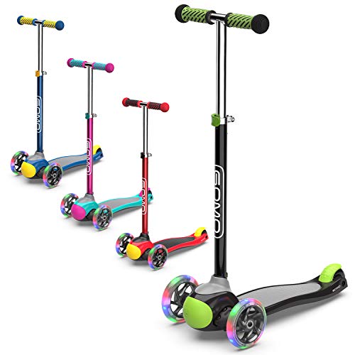 GOMO Three Wheel Scooter For Kids 2-5 Years Old - Toddler Scooter for Kids Ages 3-5 - Toddler Scooter 2 Year Old - 3 Wheel Scooter for Kids Ages 3-5, Kids Scooter for Boys & Girls Patinetas Para Niñas