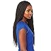 Sensationnel Cloud9 4X4 Braided Wig - Senegal Twist Hand Tied Swiss Lace Braided Wig With Large Parting Area (1 JETBLACK)