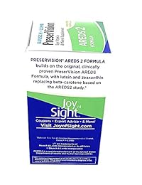 Suplemento PreserVision Areds 2 vitamina y mineral ni1tf 1 pack (180 unidades de cápsulas cada uno)