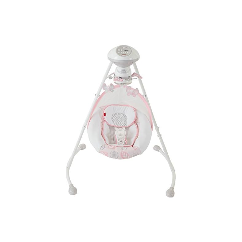 Fisher-Price Surreal Serenity Swing, pink dual motion baby swing with music, sounds and overhead mobile [Amazon… Fisher-Price Surreal Serenity Swing, pink dual motion baby swing with music, sounds and overhead mobile [Amazon…