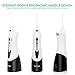 VOYOR Water Flosser Oral Irrigator Cordless Rechargeable Dental Water Jet Flosser with 3 Working Modes, IPX7 Waterproof for Teeth, Brace, Bridges Care WF200 (Gray)