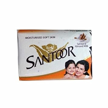 santoor almond soft soap