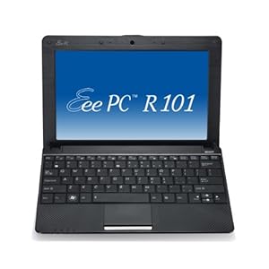  Asus R101X 25,7 cm (10,1 Zoll) Netbook (Intel Atom N450, 1,6GHz, 1GB RAM, 250GB HDD, Intel 3150, Win7 Starter)