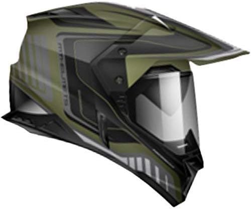 Amazon.com: Zoan Synchrony Dual Sport Helmet Tourer Graphic Camo Green