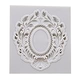 Rurah Photo Frame Fondant Mold Vintage Photo Frame Silicone Cake Mould DIY Mold Silicone Mould for Cake Decorating,3#