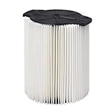 WORKSHOP Wet Dry Vac Filter WS21200F Standard Wet Dry Vacuum Filter (Single Shop Vacuum Cleaner Filter Cartridge) Fits WORKSHOP 5-Gallon To 16-Gallon Shop Vacuum Cleaners