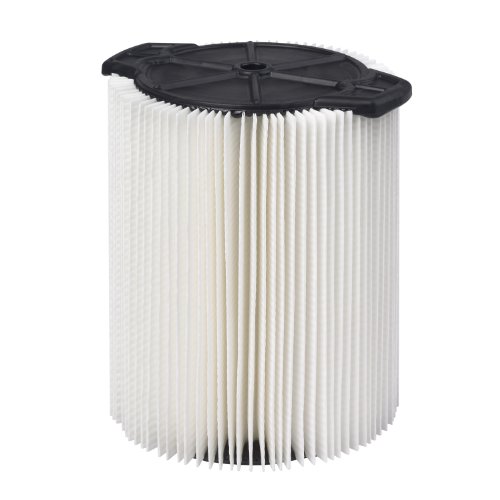WORKSHOP Wet Dry Vac Filter WS21200F Standard Wet Dry Vacuum Filter (Single Shop Vacuum Cleaner Filter Cartridge) Fits WORKSHOP 5-Gallon To 16-Gallon Shop Vacuum Cleaners