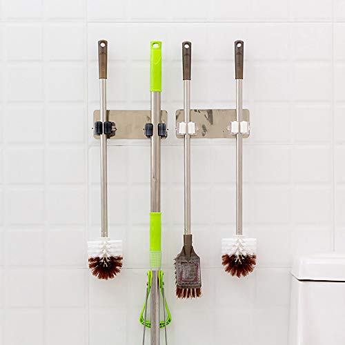 image for DEESEE(TM)_Home Clearance Sale!DEESEE(TM)2PC Wall Mounted Mop Umbrella