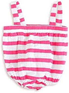 aden + anais Aden Anais Barboteuse Shocking Pink Stripe Blazer 0-3 Months 2908