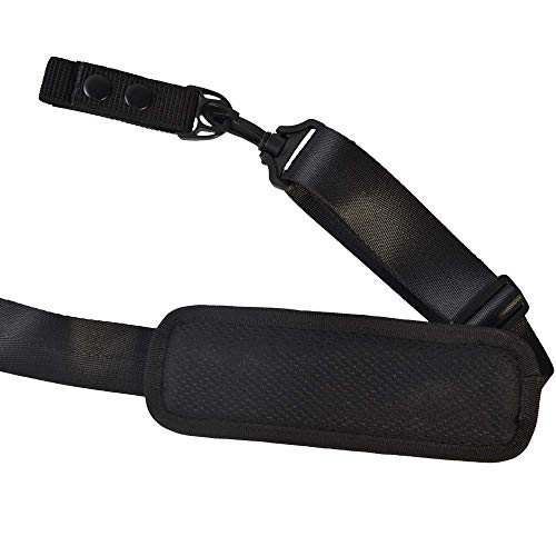 Men Padded Adjustable Tool Belt Suspenders,Tactical Duty Belt Harness Suspenders with 4 Loop Attachments(Black) - Thumbnail 3