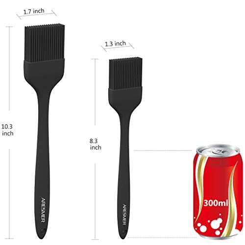 Aresmer 5 Pieces Silicone Brush Pastry Brushes Heat Resistant