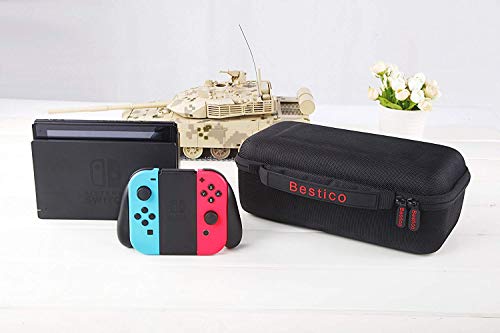 image for Bestico Travel Carry Case for Nintendo Switch with 10 Games Cartridge 