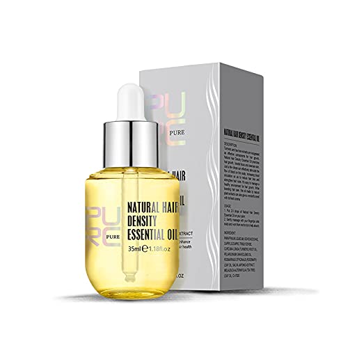 PURC NATURAL HAIR DENSITY ESSENTIAL OIL, PURC HAIR TREATMENT HAIR GROWTH FOR MEN AND WOMEN.