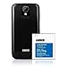 [NFC/Google Wallet Capable] Anker® 5200mAh Extended Battery for Samsung Galaxy S4, I9505, I337 (AT&T), M919 (T-Mobile), I545 (Verizon), L720 (Sprint), Not for Galaxy S4 Active, with Black Back Cover [18-Month Warranty]