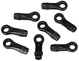 Traxxas 8277 Angled Rod Ends (10°), Pack of 8 Vehicle