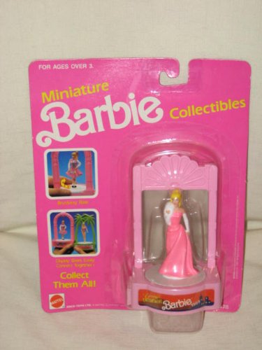 1989 Mattel Miniature Barbie Collection - Evening Enchantment 1959