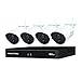 Night Owl Wireless Home Security Camera System with 4 AC Powered 1080p HD Indoor/Outdoor Wireless Digital IP Cameras with Night Vision (Expandable up to a Total of 8 Wireless Devices), 1 TB Hard Drive