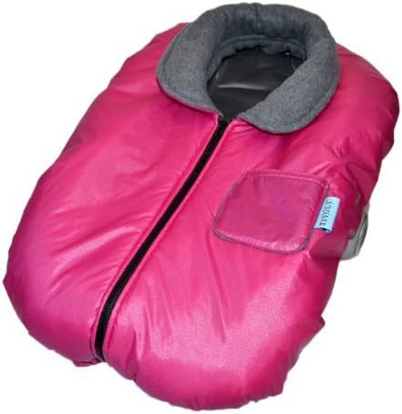 Tivoli Couture Car Seat Jacket Infant Bunting Cover, Metallic Berry by Tivoli Couture