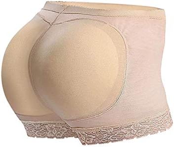 Vinpak Seamless Butt Lifter Padded Panties Lace Underwear - Enhancing Body Shaper for Women