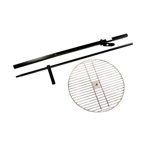 Bob-A-Que 360deg Swivel Outdoor Campfire Grill - Thumbnail 4