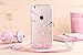 Urberry iPhone 6s Case, iPhone 6 Case Cherry Leaf Falling Silicone Back Cover for 4.7 inches iPhone 6/iPhone 6s with a Screen Protector