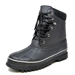 dream pairs men's insulated waterproof winter snow boots