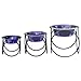 Platinum Pets Single Olympic Diner Feeder with Stainless Steel Dog Bowl, 50 oz, Purple