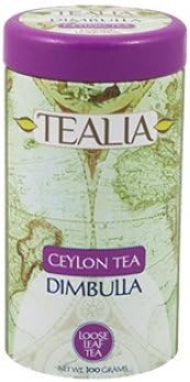 Tealia Loose Tea in Tin, Dim Bulla, 100g