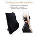 Dreamer Car Lumbar Support Pillow Back Cushion, High Density Memory Foam Orthopedic Backrest for Office/Computer Chair and Wheelchair