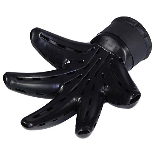 RONSHIN Black Hair Dryer Diffuser Hand Shape Curly Hair Styling Tools Barber Hairstyling Accessories - Thumbnail 6