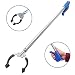 Yachee Aluminum Reacher Grabber, 37"Extra Long Handy Mobility Aid with Rotating Grip, Reaching Assist Tool for Trash Pick Up, Litter Picker, Garden Nabber, Disabled Reacher,Rubbish Tongs,Arm Extension primary