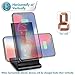 Wireless Charger,7.5W Fast Wireless Charging Stand Compatible iPhone 11/11 Pro/11 Pro Max/XS Max/XS/XR/X/8/8+,Charging Dock Organizer Compatible Apple Watch,AirPods-No AC Adapter