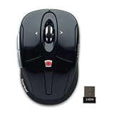 Gear Head 2.4 GHz Wireless Laser Tilt-Wheel Mouse - Stealth Black (LMT3600BLK)