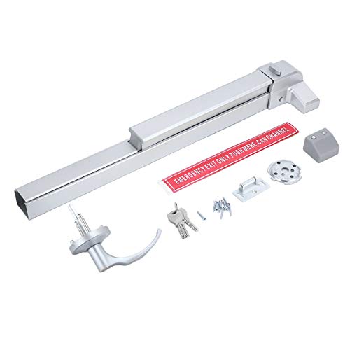 65cm Door Push Bar Durable Panic Exit Device Lock With Handle Emergency Hardware Universal Commercial Building Supplies