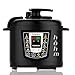 Hohm Pressure Cooker Pro, Multi-Functional Electric Pressure Cooker 6 Quart 8 Preset Settings 1000 Watt (Black)