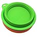 Alfie Pet - Set of 3 ROS Pet Expandable/Collapsible Travel Bowl - Size: 1.5 Cups
