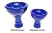 Sahara Smoke Goliath Vortex Hookah Bowl - Blue