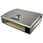 Professional Series Stainless and Enamel Steel Pizza Oven Box with 3 Heat Options