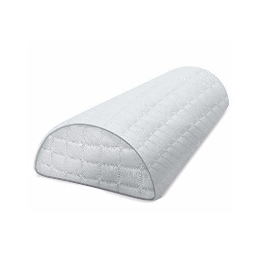 Kingnex Half Moon Bolster Latex Foam Pillow Provides Support Side