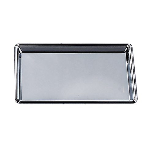 Elegance Silver 82533 Rectangular Nickel Plated Serving Tray, 8