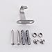 KES Stainless Steel Ceiling Hook Towel/Robe Clothes Hook for Closet Top Bathroom Kitchen Cabinet Garage Utility Heavy Duty Screw Mounted 5 Pack, Brushed Finish, AH204-2-P5