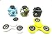 Oliasports Fidget Cube Relieves Stress And Anxiety for Children and Adults Anxiety Attention Toy (Cadet Blue)